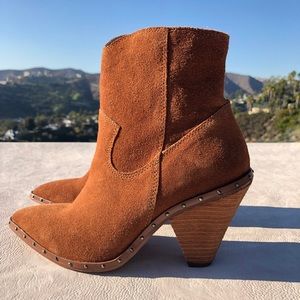 CCO Chinese Laundry Chic Zip Booties pointed toe
